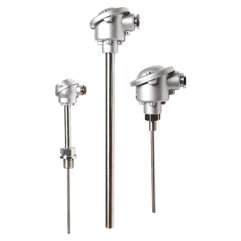 เซนเซอร์วัดอุณหภูมิสูงระดับพรีเมียม PT100 Type K เทอร์โมคัปเปิลสแตนเลส