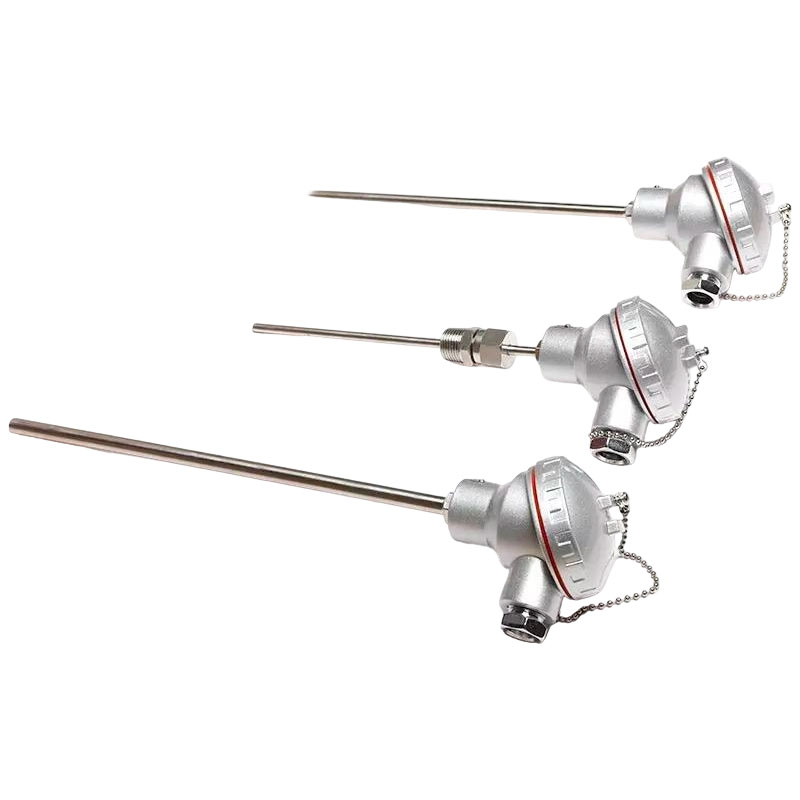 เซนเซอร์วัดอุณหภูมิสูงระดับพรีเมียม PT100 Type K เทอร์โมคัปเปิลสแตนเลส