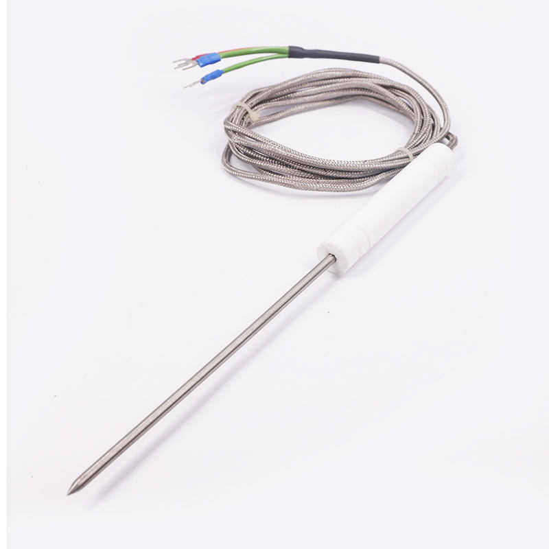 PT1000 PT100 NTC เกรดอาหาร Probe Temperature Sensor สแตนเลสสตีล Thermocouple สำหรับเนื้อบาร์บีคิวและเตาอบ
