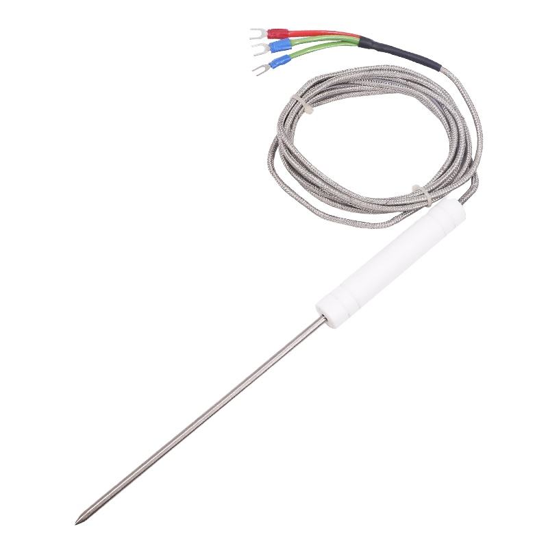 PT1000 PT100 NTC เกรดอาหาร Probe Temperature Sensor สแตนเลสสตีล Thermocouple สำหรับเนื้อบาร์บีคิวและเตาอบ