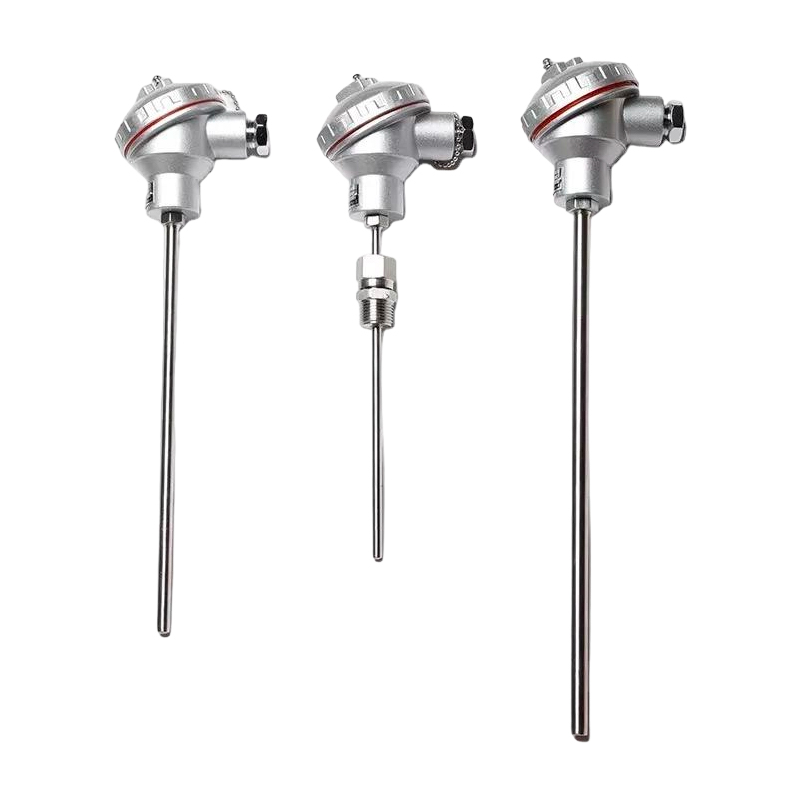 เซนเซอร์วัดอุณหภูมิสูงระดับพรีเมียม PT100 Type K เทอร์โมคัปเปิลสแตนเลส
