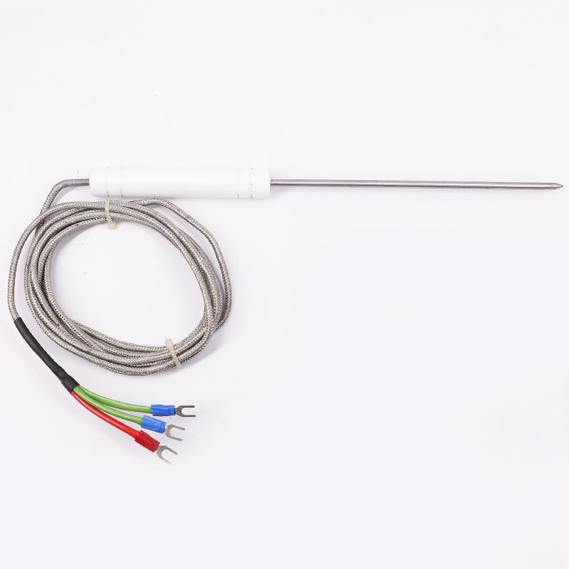 PT1000 PT100 NTC เกรดอาหาร Probe Temperature Sensor สแตนเลสสตีล Thermocouple สำหรับเนื้อบาร์บีคิวและเตาอบ