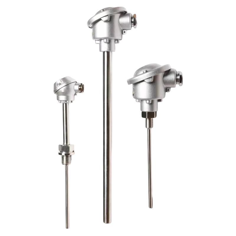 เซนเซอร์วัดอุณหภูมิสูงระดับพรีเมียม PT100 Type K เทอร์โมคัปเปิลสแตนเลส