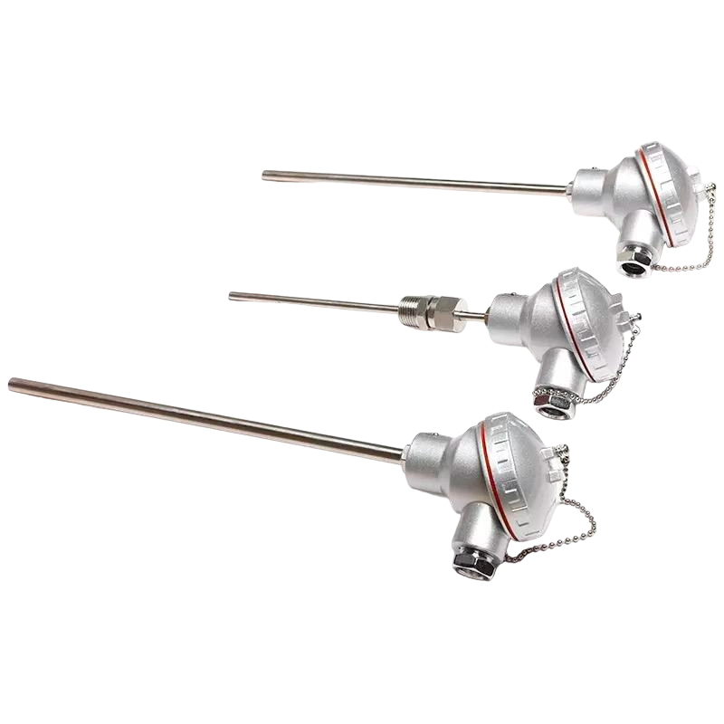 เซนเซอร์วัดอุณหภูมิสูงระดับพรีเมียม PT100 Type K เทอร์โมคัปเปิลสแตนเลส